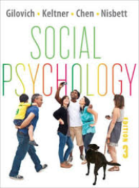 Social Psychology Ed.3