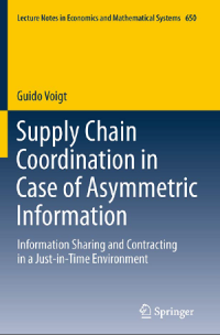 Image of Supply Chain Coordination in Case of Asymmetric Information