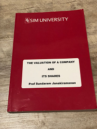 Valuation of a Company and Its Shares