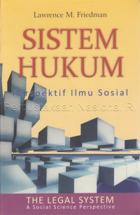 Sistem Hukum: Perspektif Ilmu Sosial