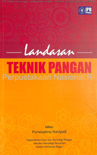 Image of Landasan Teknik Pangan