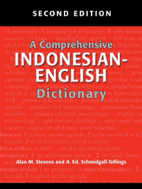 A Comprehensive Indonesian-English Dictionary