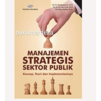 Image of Manajemen Strategis Sektor Publik