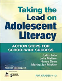 Image of Taking the Lead on Adolescent Literacy : Action Steps for Schoolwide Success