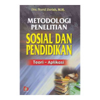 Image of Metodologi penelitian sosial