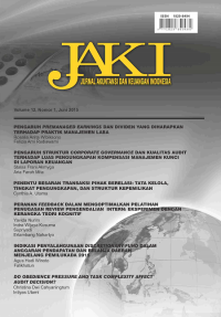 Image of JAKI ( Jurnal Akuntansi dan Keuangan Indonesia )