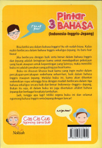 Image of Pintar 3 Bahasa (Indonesia-Inggris-Jepang)