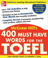 Image of 400 Must-have Words for the TOEFL