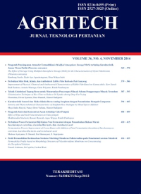Image of AGRITECH: Jurnal teknologi pertanian