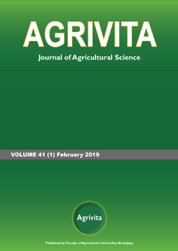 Image of AGRIVITA Journal of Agricultural Science