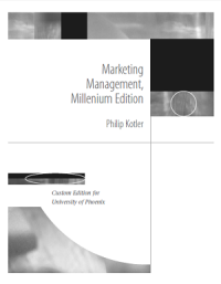 Image of Marketing Management Millenium Edition