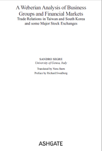 Image of A Weberian analysis of business groups and financial markets : trade relations in Taiwan and Korea and some major stock exchanges