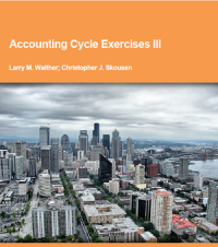 Image of Accounting Cycle Exercises III