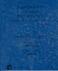 Image of HANDBOOK of strategic management