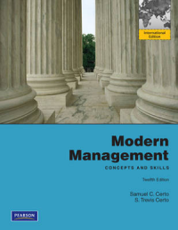 Image of Modern management : concepts and skills 12.Ed