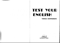 Image of Test Your English