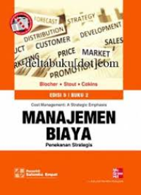 Manajemen Biaya Penekanan Strategis Buku 2