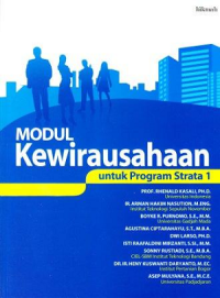 Image of Modul Kewirausahaan Untuk Program Strata 1