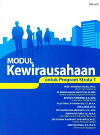 Modul Kewirausahaan Untuk Program Strata 1