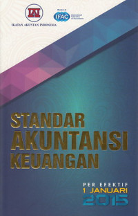 Image of Standar Akuntansi Keuangan per efektif 1 Januari 2015
