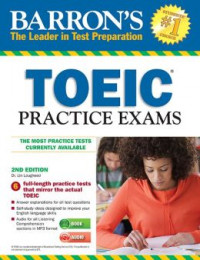 Image of Baron's TOEIC Practice Exams with MP3 CD
