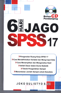 Image of 6 Hari Jago SPSS 17