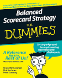 Image of Balanced Scorecard Strategy For Dummies