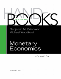 Image of Hand Book Monetary Economics