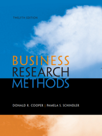 Image of Business research methods 12th Edition