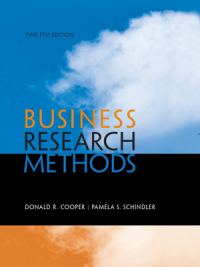 Business research methods 12th Edition