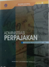 Image of Administrasi Perpajakan