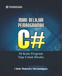 Mari belajar pemrograman C#