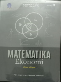 Image of Matematika Ekonomi