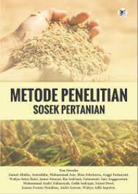Image of Metode Penelitian Sosek Pertanian