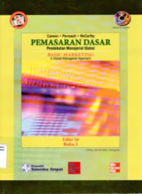 Image of Pemasaran Dasar : Pendekatan Manajerial Global. Buku 2, Ed. 16 (CD)