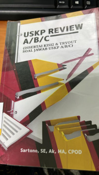 Image of Review USKP A/B/C (disertai: Kisi-Kisi, Latihan Soal dan Jawab