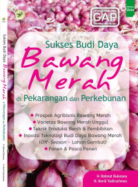 Image of Sukses Budi Daya Bawang Merah Di Pekarangan Dan Perkebunan