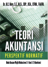 Image of TEORI AKUNTANSI PERSPEKTI NORMATIF