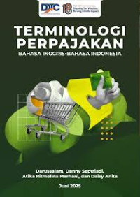 Image of Terminologi Perpajakan Bahasa Inggris-Bahasa Indonesia