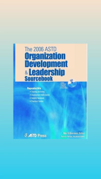 Image of The 2006 Astd Organization Development & Leadership Sourcebook