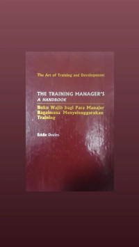 Image of The Training Manager's A Handbook