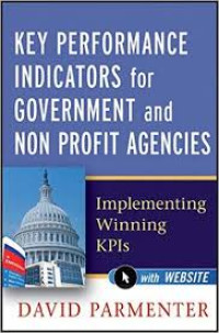 Image of Key performance indicators for government and non profit agencies : implementing winning KPIs