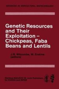 Image of Genetic resources and their exploitation : chickpeas, faba beans and lentils